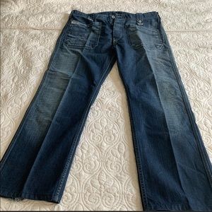 Used Diesel Romania Jeans Button Fly 36 x 27 1/2